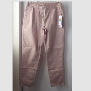 SALE VUORI Women's Vintage Ripstop Pants Organic Cotton DOGWOOD Small NWT